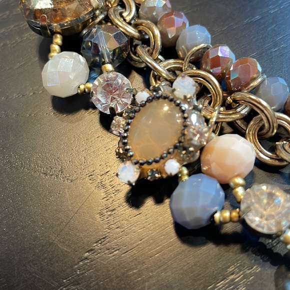 Crystal look statement necklace - Picture 5 of 6